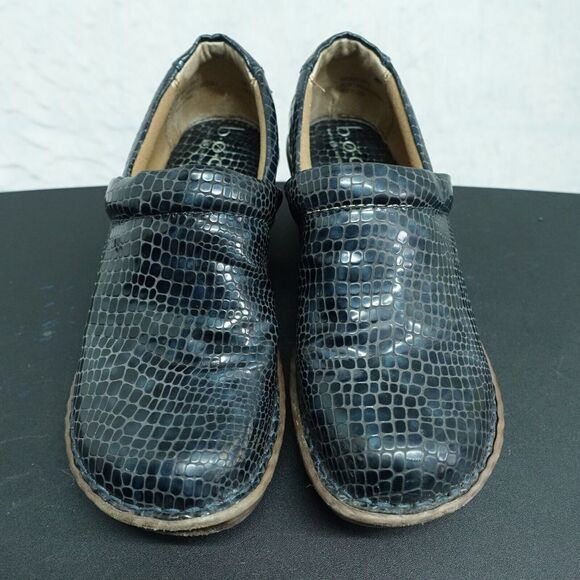 B.O.C. Born Concept C45773 Comfort Shoes Women Size US 7 M Black Leather Slip On - Picture 2 of 12